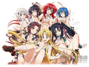 恶魔高校D×D 第二季,热血校园,激情再燃,命运交织的青春传奇